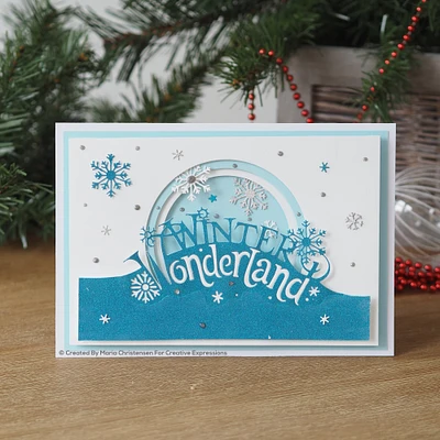 Creative Expressions Paper Cuts Edger Winter Wonderland Craft Die