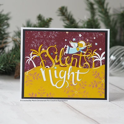 Creative Expressions Paper Cuts Edger Silent Night Craft Die