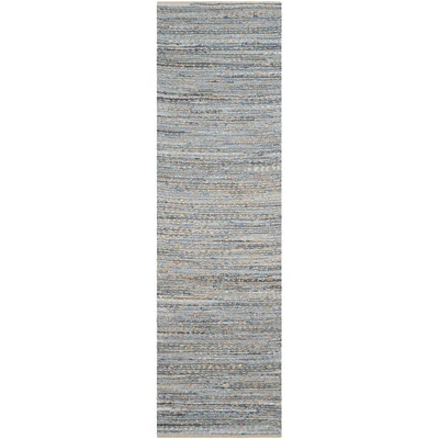 Safavieh Cape Cod CAP350A Handwoven Natural / Blue Rug