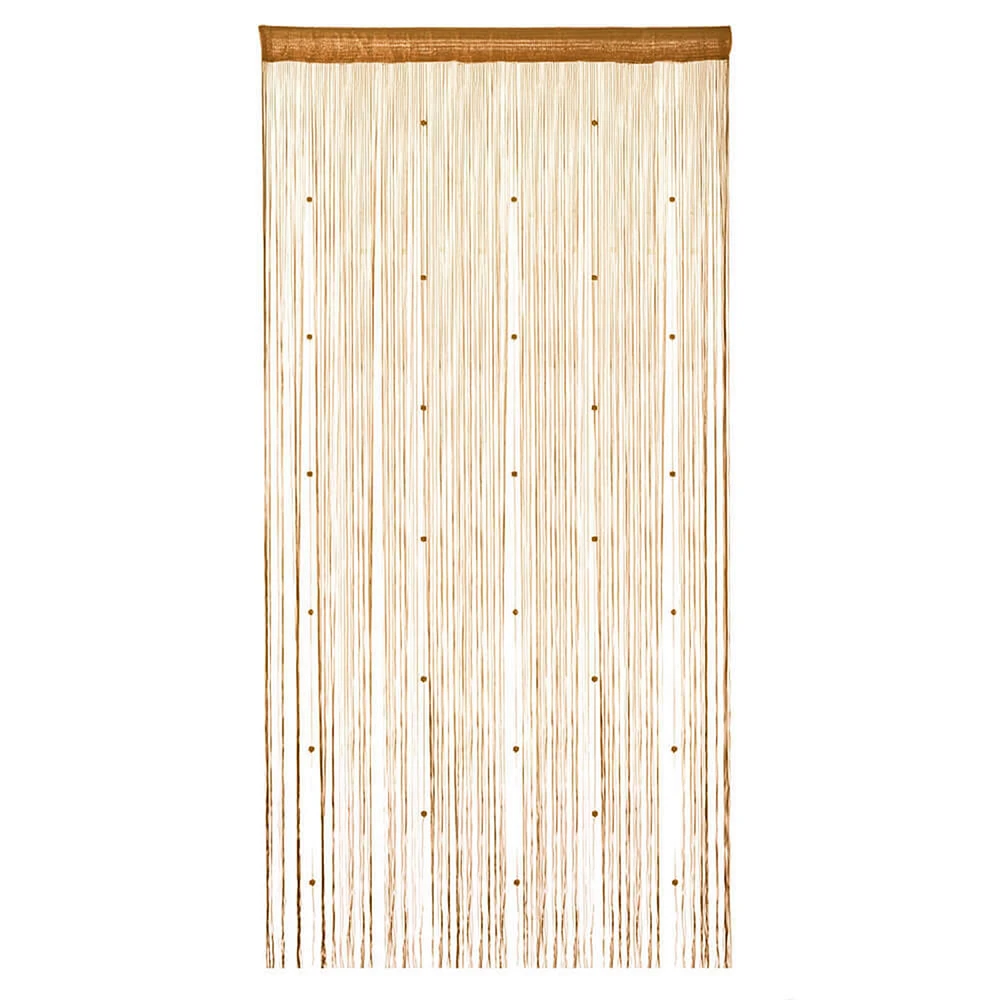 Crystal Beaded String Door Curtain | Beads Room Divider | Fringe Window Panel Drapes