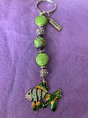 Beaded Keychain Bag Dangle Bag Charm