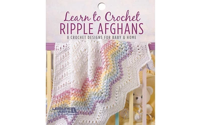 Leisure Arts Learn To Crochet Ripple Afghans Crochet Book