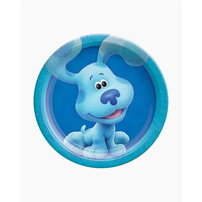 Blues Clues And You Round Dinner Paper Plates