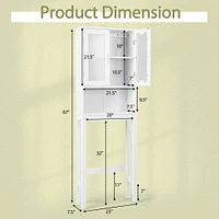 Bathroom Tower Storage Cabinet Organizer