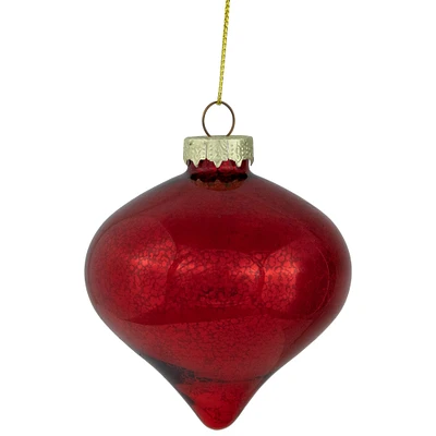 Northlight 9ct Red Textured Christmas Glass Ball Ornaments 3" (80mm)