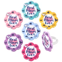 Best Mom Ever Cupcake Rings, 12ct