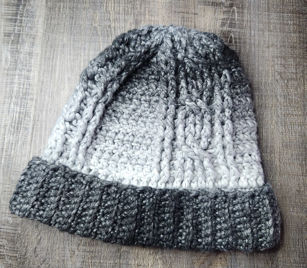 Cable Crochet Beanie