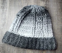 Cable Crochet Beanie