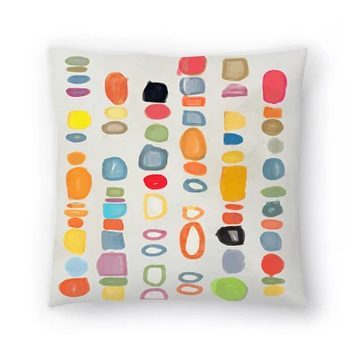 Little Shapes I by PI Creative Art Throw Pillow - Americanflat