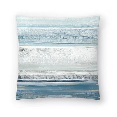 Blue Marble I by PI Creative Art Throw Pillow - Americanflat
