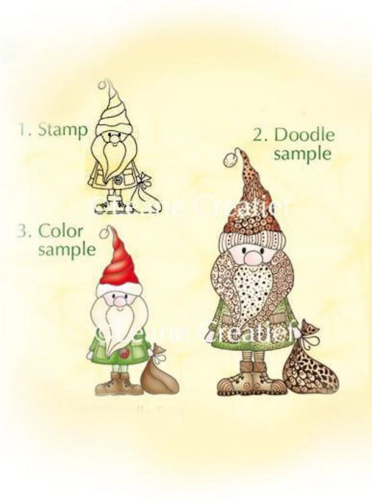 Leane Creatief Lea'bilities Clear Stamp -  Santa