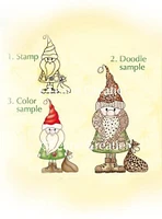 Leane Creatief Lea'bilities Clear Stamp -  Santa