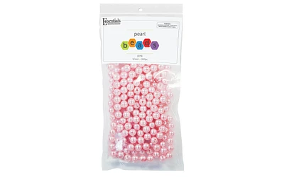 EBL Pearls Plastic 10mm Pink 200pc