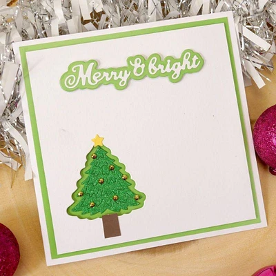 Hunkydory Crafts Moonstone Minis - Christmas Embellishments - Christmas Tree