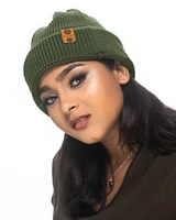 Rose Knit Beanies - SOLID COLORS