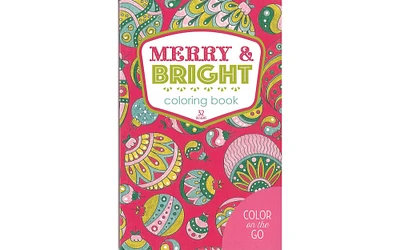 Leisure Arts Color Go Merry and Bright Coloring Book