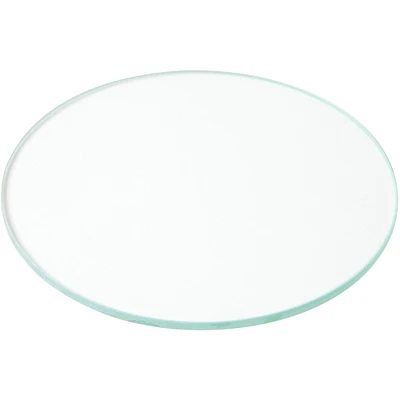 Plymor Round 3mm Clear Non-Beveled Glass