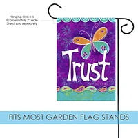 Trust Decorative Trust Double Sided Flag