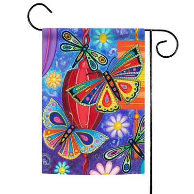 Bright Wings Decorative Butterfly Flag