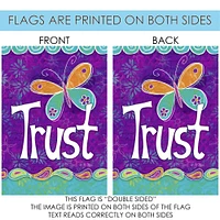 Trust Decorative Trust Double Sided Flag