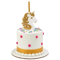 Golden Unicorn Candle Holder, 1pc