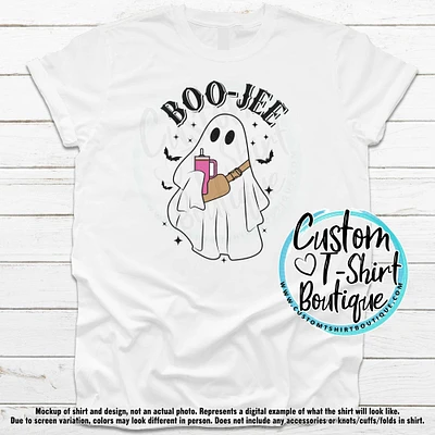 Boo-Jee Ghost Halloween T-Shirt
