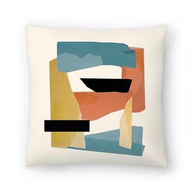 Bright Terracotta I by PI Creative Art Throw Pillow - Americanflat