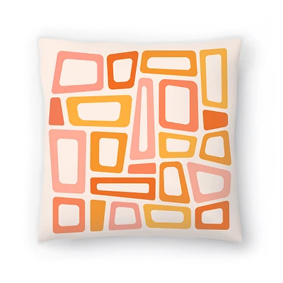 Mellow Midcentury by Modern Tropical Throw Pillow - Americanflat