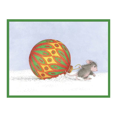 Spellbinders Bringing Christmas to You Cling Rubber Stamp Set from the House-Mouse Holiday Collection