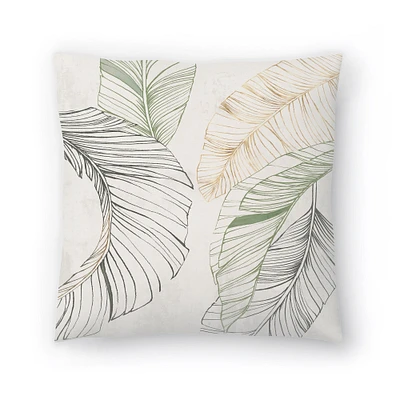 Palm Sway I by PI Creative Art Throw Pillow - Americanflat