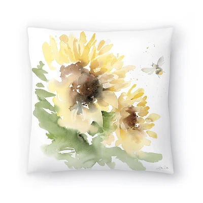 Sunflower Meadow II by Katrina Pete Throw Pillow - Americanflat