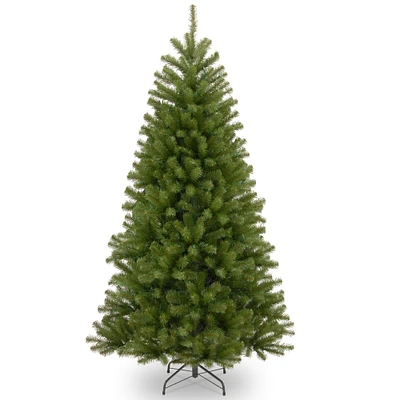 National Tree Company Artificial Christmas Tree, Green, North Valley Spruce, Includes Stand, 6.5 Feet