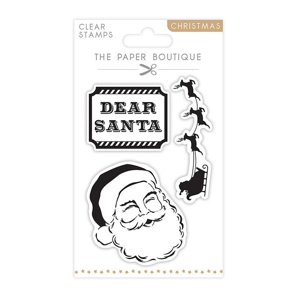 The Paper Boutique  Santa Claus A6 Stamp Set