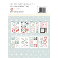 The Paper Tree  Springtime Party A4 Die Cut sheets