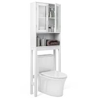 Bathroom Tower Storage Cabinet Organizer