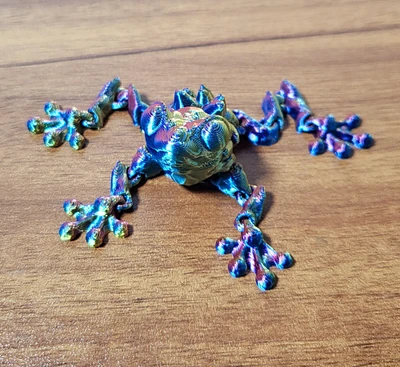 Gemstone Crystal Frog