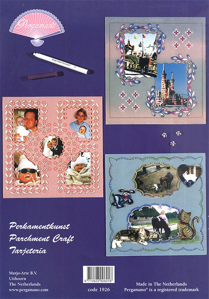 Pergamano  Pattern Booklet M16 Memories on Parchment