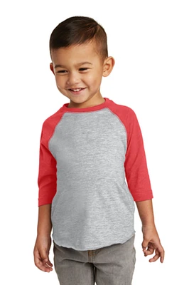 Toddler Baseball Fine Jersey Tee | a Perfect Blend of Comfort and Style Crafted 100% Combed Stitch Ribbed Collar, Raglan Armholes, While the Vintage Heathered Fine Jersey Adds a Touch of Timeless Charm