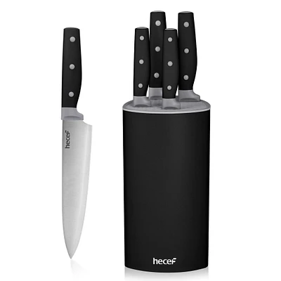 Triple Riveted Handle Kitchen Knife Set 6 pcs