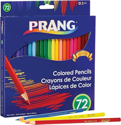 PRANG 3.3mm Sharpened Colored Pencil 72pcs