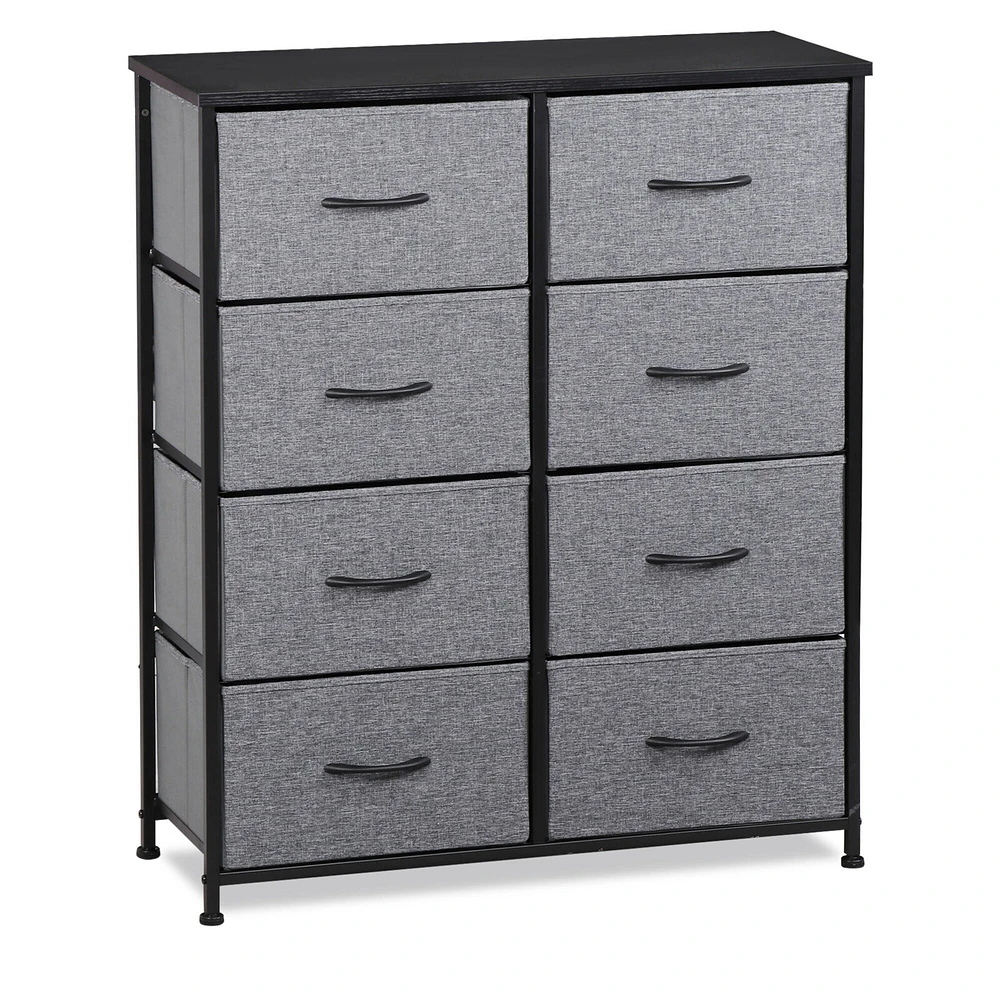 8 Drawer Vertical Dresser Storage Tower Organizer .