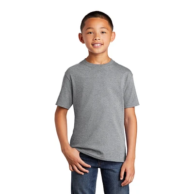 Premium Youth Core Cotton Tee, Classic Style Youth T-Shirt, Essential Teen Fashion | Crafted from 5.4-ounce