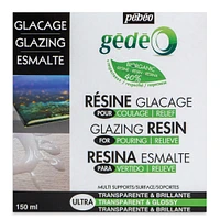 Pebeo Gedeo Bio-Based Resin - Glazing Resin, 150 ml