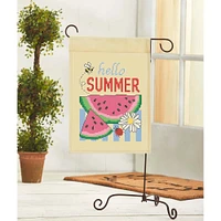 Herrschners  Hello Summer Porch Flag Stamped Cross-Stitch Kit