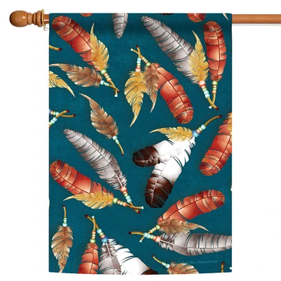 Dancing Feathers Decorative Feather Flag