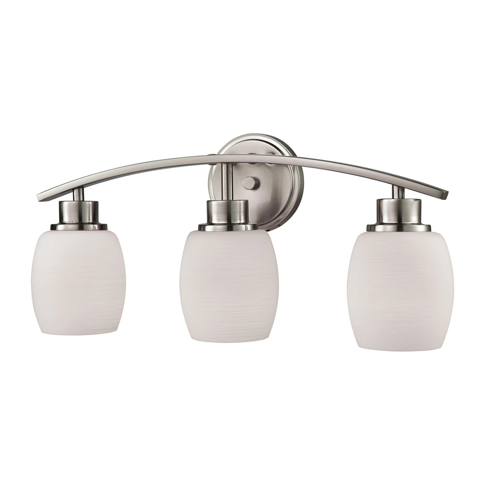 Thomas Casual Mission 20 Wide 3-Light Vanity Light