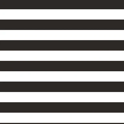 Party Central Pack of 6 Black and White Stripe Patterned Rectangular Photo Backdrop 72"