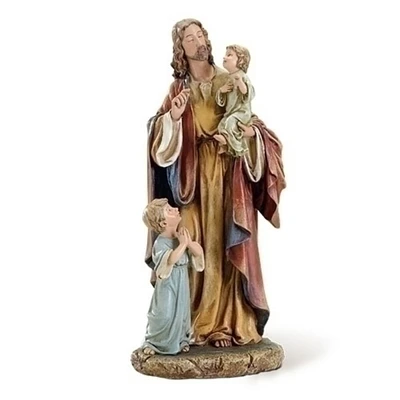 Roman 10" Jesus with Children Religious Figure