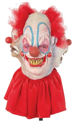 The Costume Center Red and Beige Clowning Around Unisex Adult Halloween Mask Costume Accessory