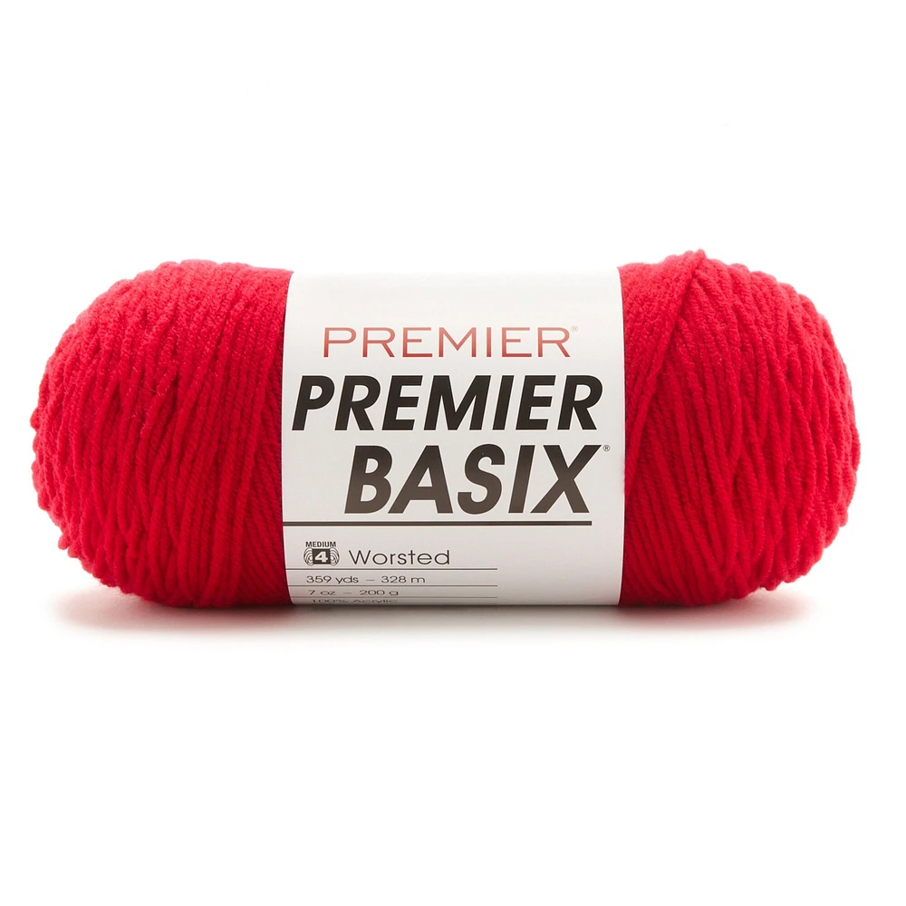 Premier Basix Yarn-Cherry Red